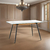 Mesa Malibu 140x80 Vidrio Templado 8mm Estructura De Hierro - comprar online