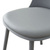 Silla Comedor Vita Nórdica Eames De Diseño Moderno Plástica Color De La Estructura De La Silla Gris Color Del Asiento Gris Diseño De La Tela Cuero Sintético - tienda online
