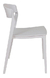 Silla Moderna Cocina Comedor Unique De Plástico Reforzado - MAKOM