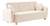 Sofá Teddy 3 Cpos Tapizado Bouclé Soft 2 Almohadones Redondo