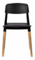 Silla Comedor Milán Novara Nórdica Base Madera Estructura en internet