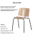 Sillas De Comedor Tao Madera Multilaminada Estruct Hierro X2 en internet