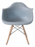 Sillón Eames Cocina Comedor Plástico Y Patas De Madera - tienda online