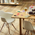 Sillón Eames Cocina Comedor Plástico Y Patas De Madera - tienda online