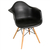 Imagen de Sillón Eames Cocina Comedor Plástico Y Patas De Madera
