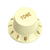 Knob Tone Guitarra Strato Plástico Creme