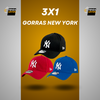 3X1 GORRAS NEW YORK