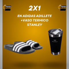 2X1 OJOTAS ADIDAS ADILETTE + VASO TERMICO STANLEY DE REGALO! - comprar online