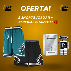 2 SHORTS JORDAN + PERFUME PHANTOM DE REGALO! - comprar online