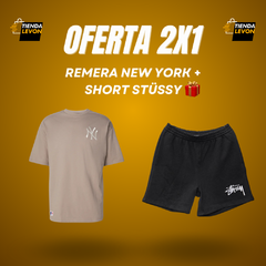 REMERA NEW YORK + SHORT STÜSSY DE REGALO! - comprar online