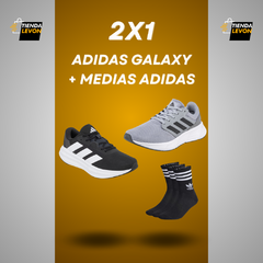 PROMO 2X1 ADIDAS GALAXY + MEDIAS ADIDAS de regalo!