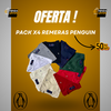 PACK X4 REMERAS PENGUIN - comprar online