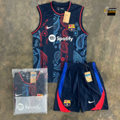 CONJUNTO ENTRENAMIENTO BARÇA (SHORT DE REGALO) - Tienda Levon