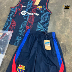 CONJUNTO ENTRENAMIENTO BARÇA (SHORT DE REGALO) - tienda online