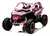 Carrinho Elétrico Infantil Buggy Can-am Maverick 24V Cor Rosa claro