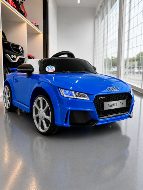 Carrinho Elétrico Infantil Audi TT RS Azul