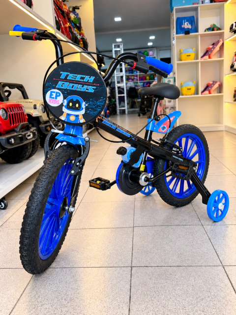 Bicicleta Aro 16 Infantil Nathor Tech Boys