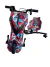 Triciclo Elétrico Drift 350w com Amortecedor Vermelho com mescla