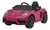 Carrinho Elétrico Infantil PORSCHE Spyder 12v Rosa