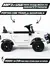 Carrinho Elétrico Dodge Ram 24v - Branco na internet