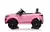 Carrinho Elétrico Infantil Range Rover Evoque Rosa 12v Linha Premium na internet
