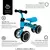 Bicicleta Zippy Toys Andador Infantil Azul - Loja Epkids