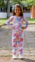 Conjunto Térmico Estampa De Laços Rosa - comprar online