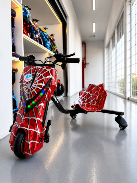 Triciclo Elétrico Drift 300w Vermelho