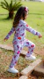 Conjunto Térmico Estampado Da Hello Kitty Rosa na internet