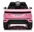 Carrinho Elétrico Infantil Range Rover Evoque Rosa 12v Linha Premium