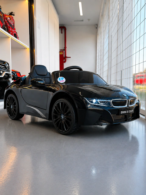 Carrinho Elétrico Infantil Motorizado Bmw I8 Preto
