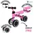 Bicicleta Zippy Toys Andador Infantil Rosa - comprar online