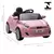 Imagem do Carro Elétrico Infantil 12v Fiat 500 Com Controle Remoto Rosa