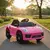 Carro Elétrico Infantil Porsche Rosa - comprar online