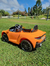 Carrinho Elétrico Infantil Mc Laren Laranja Premium 12v na internet