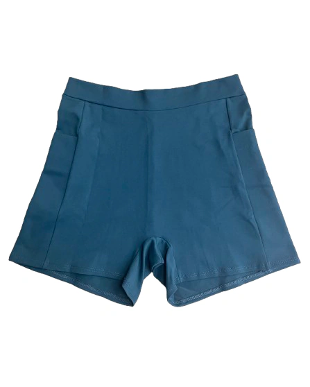Short fitness com bolso - azul petróleo (pronta entrega) - comprar online