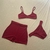 Kit Conjunto Fitness e Praia - Short Sem Costura, Top e Calcinha - comprar online