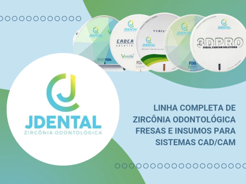 Banner de JDENTAL | Zircônia odontológica, fresas e insumos para CAD/CAM