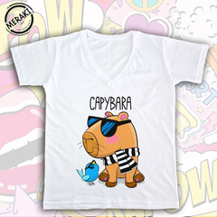 Remera de Dama Capybara - comprar online