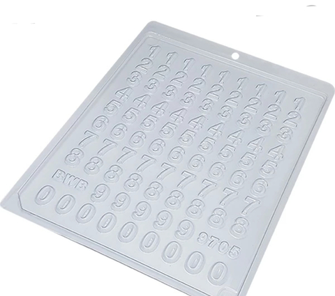 Forma Simples Mini Numeros Bwb- 9705