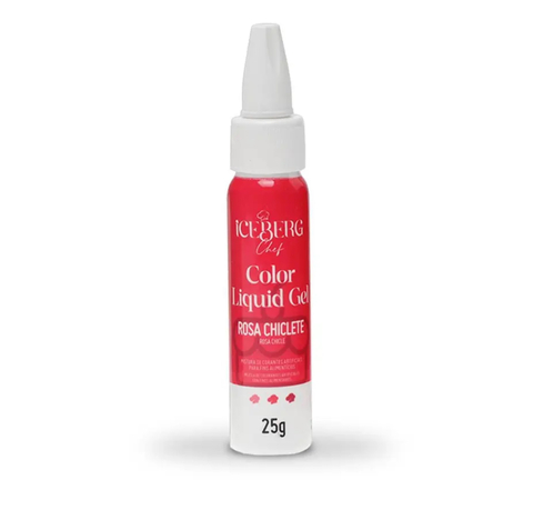 Corante Alimentício Gel-ROSA CHICLETE- Iceberg- 25gr - comprar online