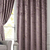 Juego de Cortinas 145x210 cm Pasabarral y Agarraderas Malbec - Jean Cartier