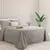 Set Cubrecama 1 1/2 Plazas 160x240 cm + Funda gris - Jean Cartier