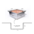 Kit Braseiro Guabinox – Completo em Aço Inox 304 - loja online