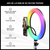 Aro De Luz Led 30 Cm 12 Trípode Rgb Colores Soporte Celular en internet