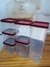 Kit 6 Potes Modulares Porta Mantimentos Bpa Free