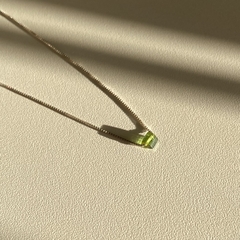 Colar Veneziana com Peridoto Natural na internet