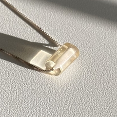 Colar Veneziana com Quartzo Natural na internet
