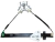 MAQUINA LEVANTA CRISTAL KA 08/15 DELANTERA MANUAL DERECHA