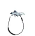 CERRADURA BAUL/PORTON PARTNER / BERLINGO 98/ LATERAL DERECHO CON CABLE